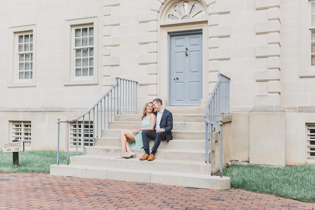 classy engagement session photographed by M Harris Studios