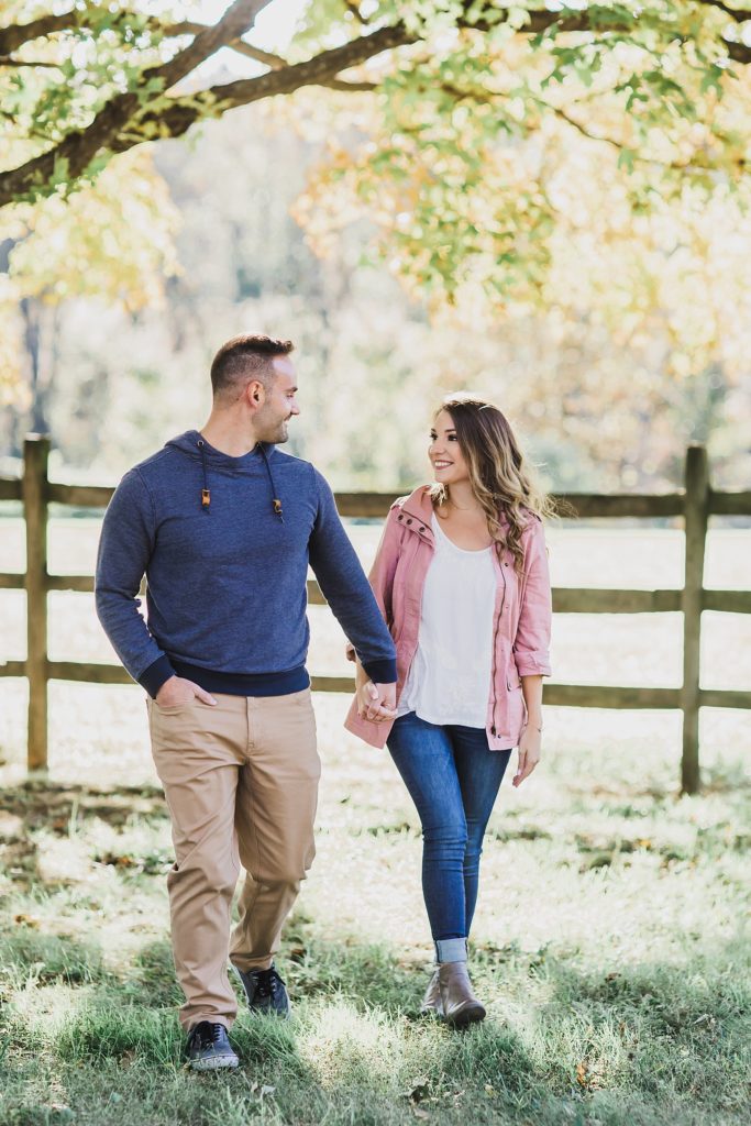 Engagement session at Oatlands Manor with M Harris Studios