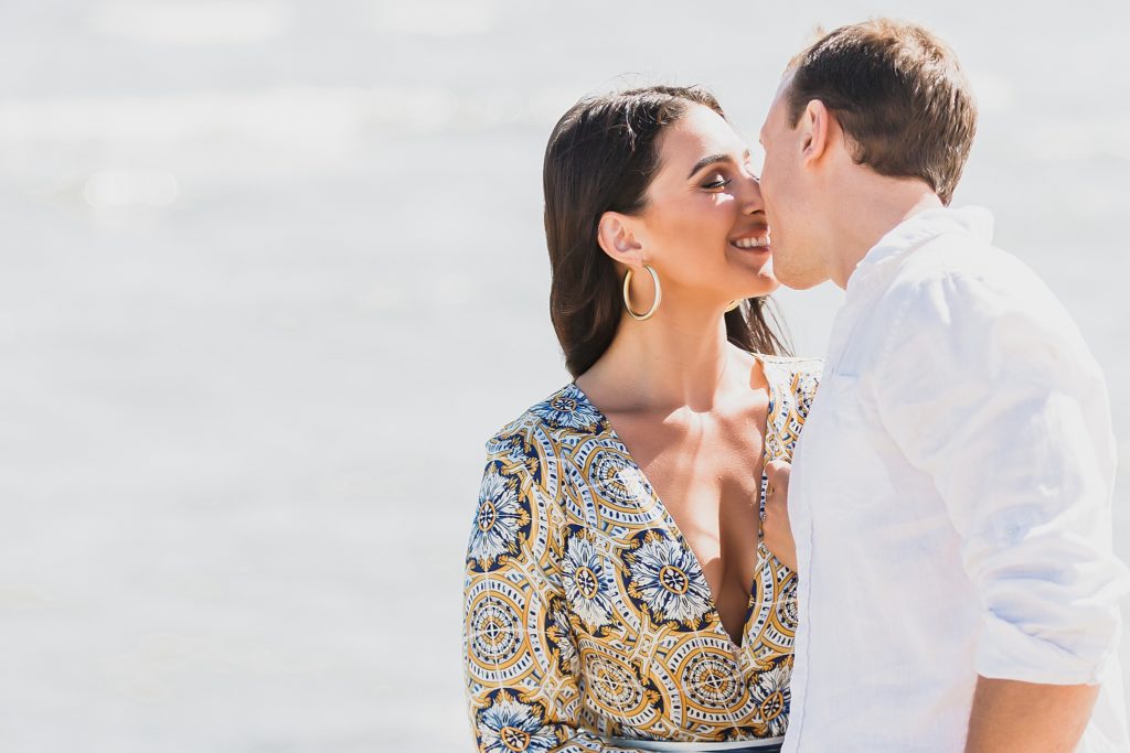 beach engagement session by M Harris Studios in Delaware