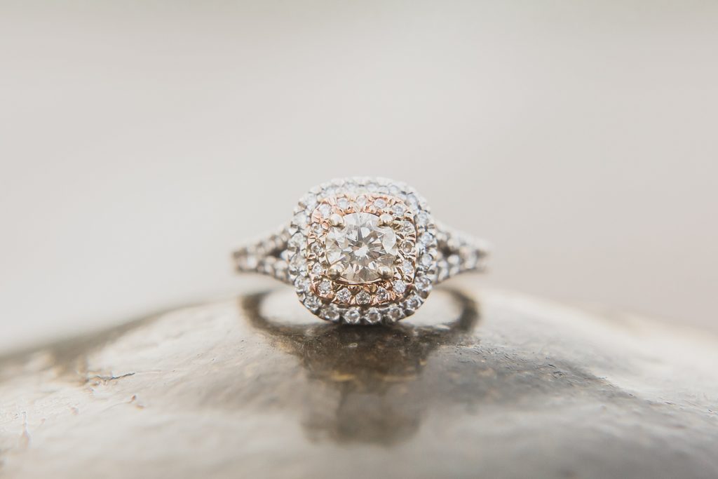 engagement ring photographed by M Harris Studios in Washington DC