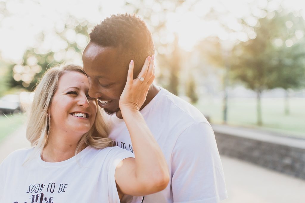 relaxed engagement session by M Harris Studios
