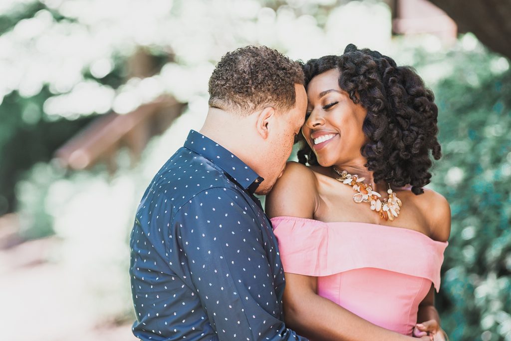 engagement session along Georgetown canal with M Harris Studios
