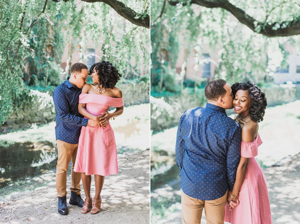 Canal engagement session by M Harris Studios
