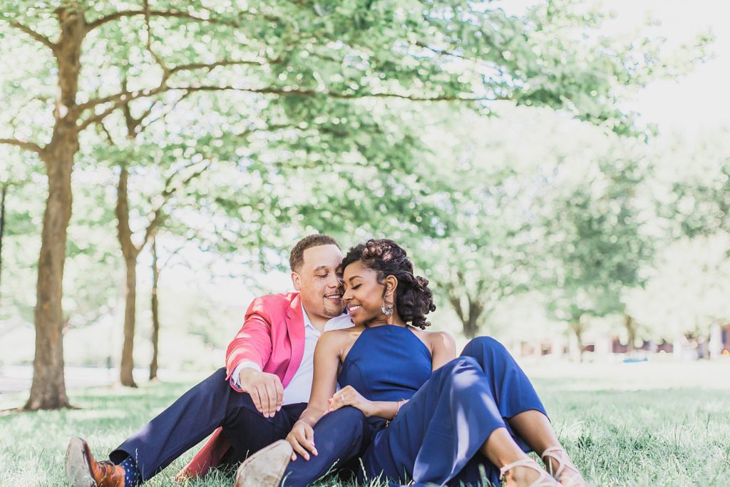 DC engagement session with M Harris Studios