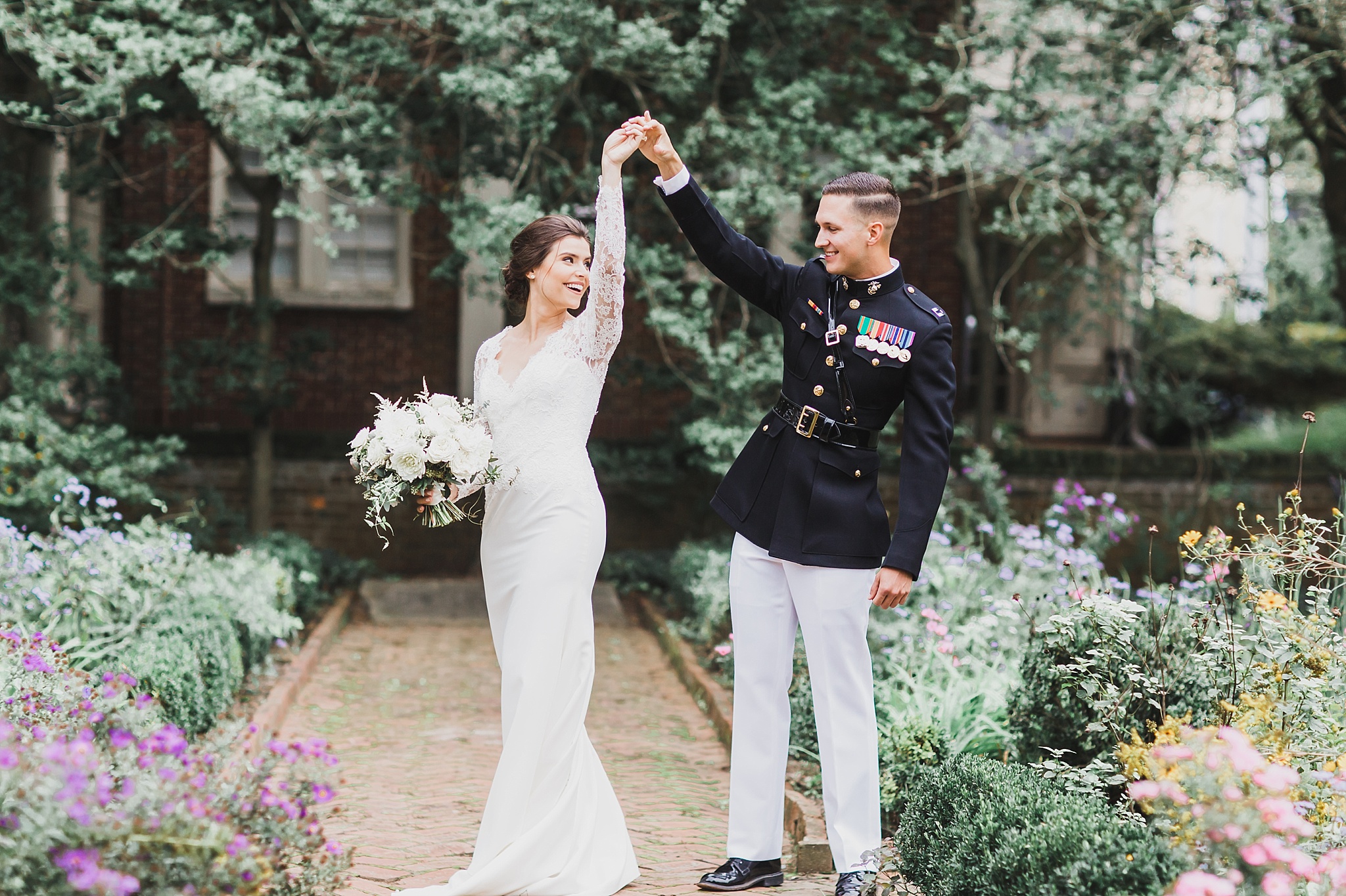 Fredericksburg VA wedding day photographed by M Harris Studios