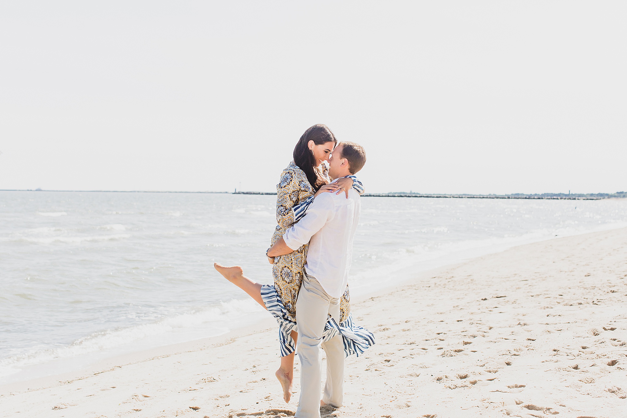 Delaware beach engagement session by M Harris Studios