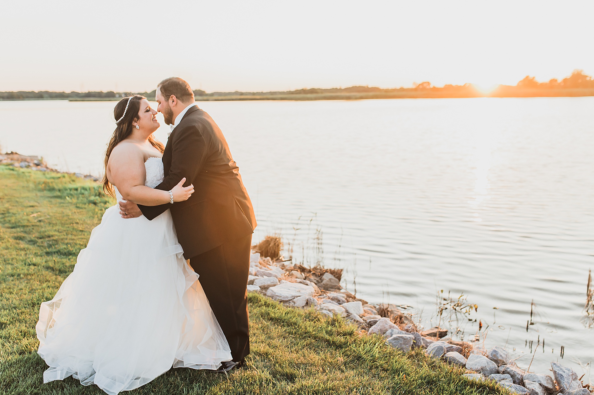 Thousand Acre farm wedding day photographed by M Harris Studios