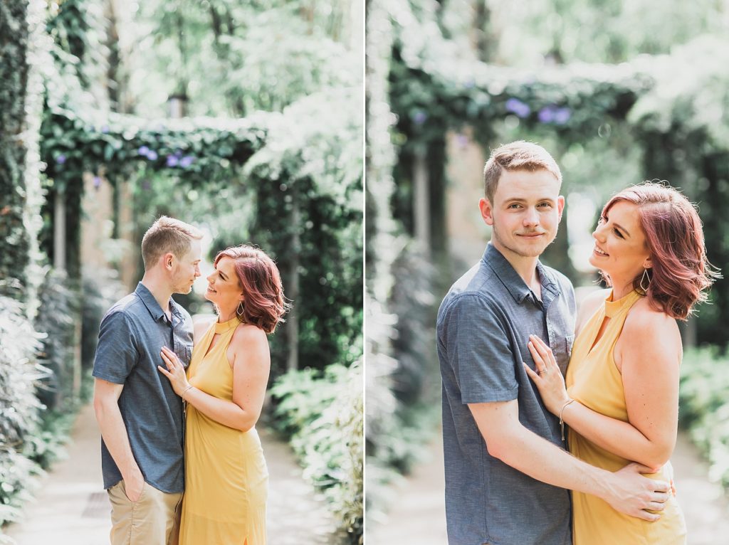 Longwood Gardens engagement session with M Harris Studios